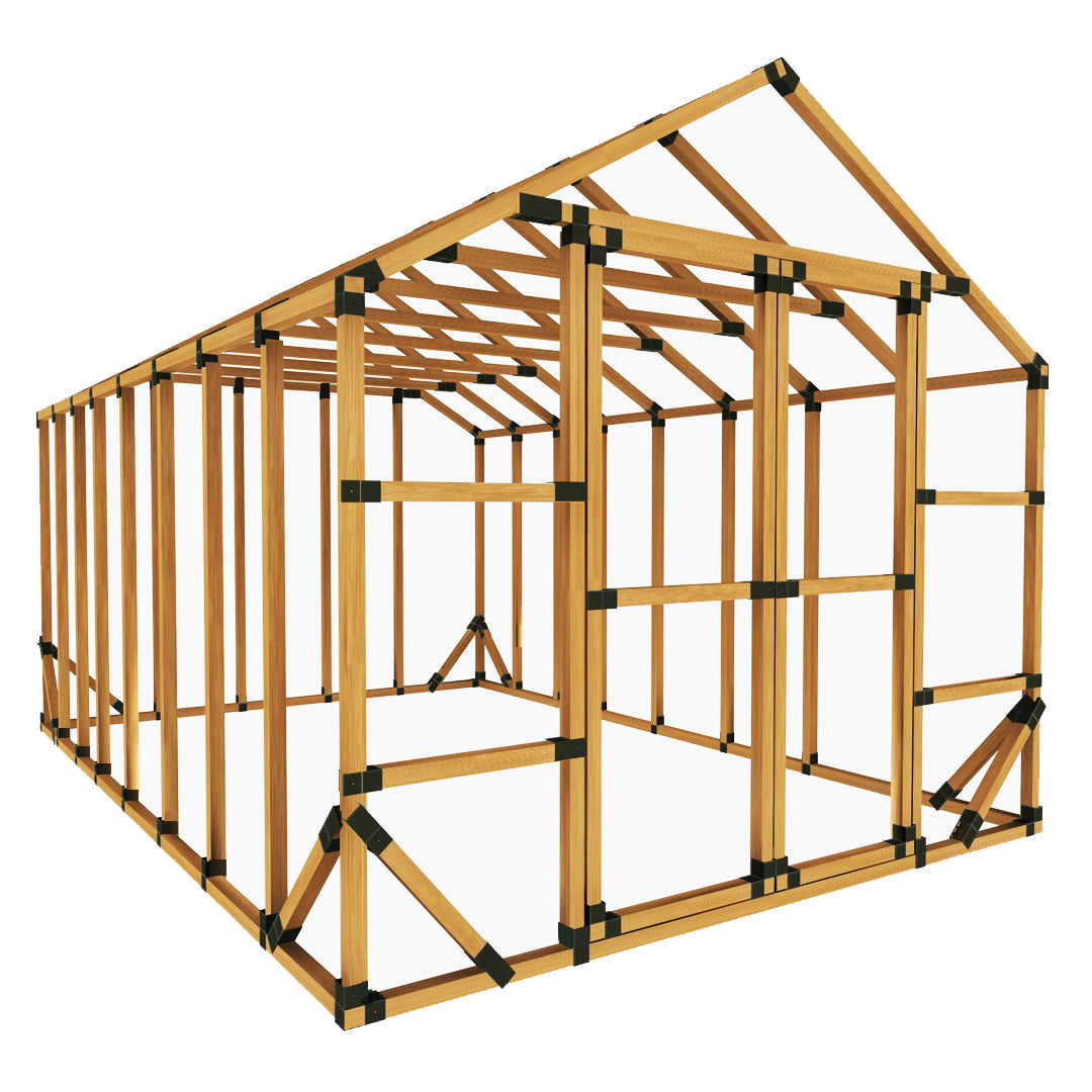 10X16 Standard Storage Shed Kit