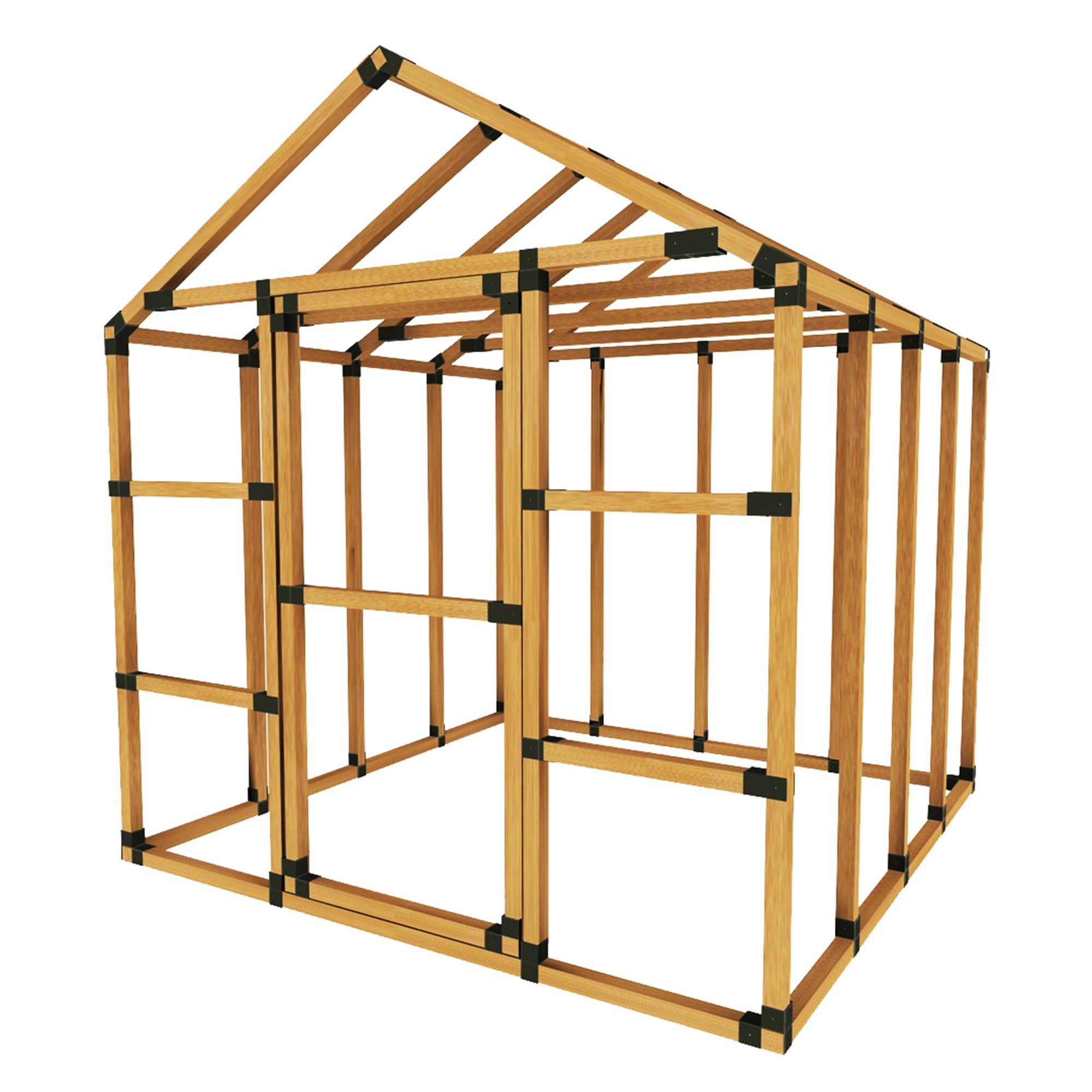 8X8 Basic Greenhouse Kit