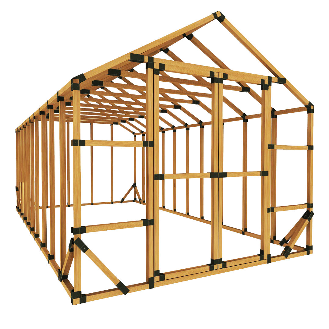 10X20 Standard Chicken Run Kit