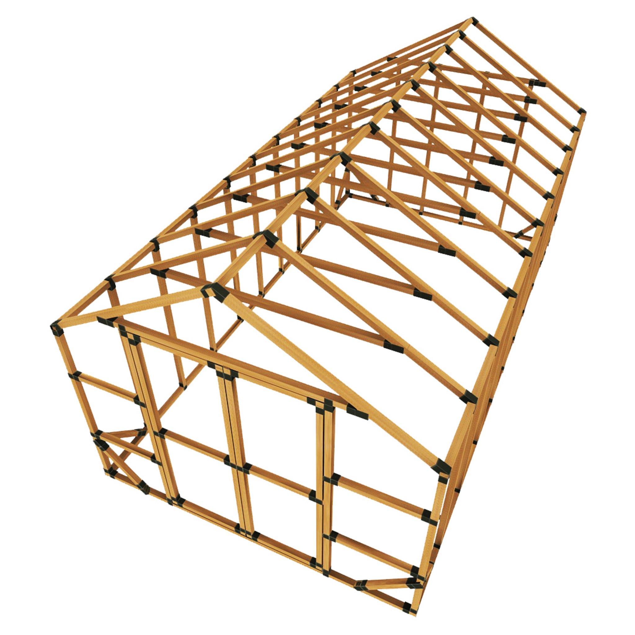 10X20 Standard Chicken Run Kit