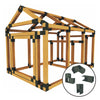 38X60 Chicken/Poultry Coop & Run Kit