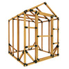 6X6 Standard Storage Shed Kit