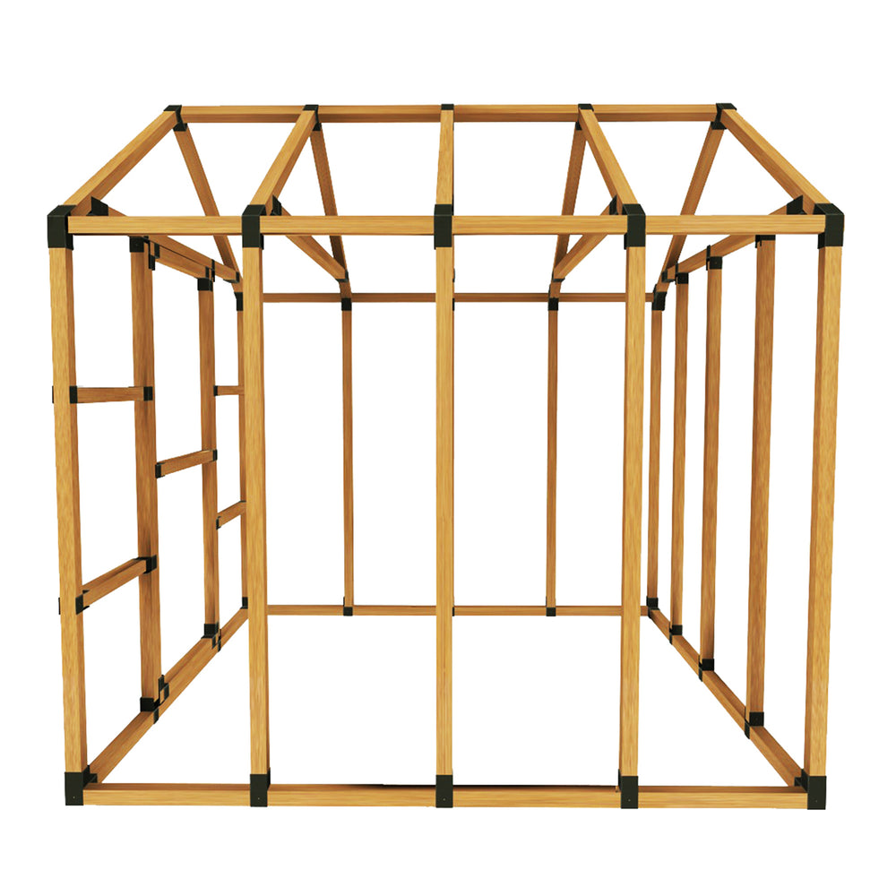 4X6 Basic Greenhouse Kit - E-Z Frame Structures