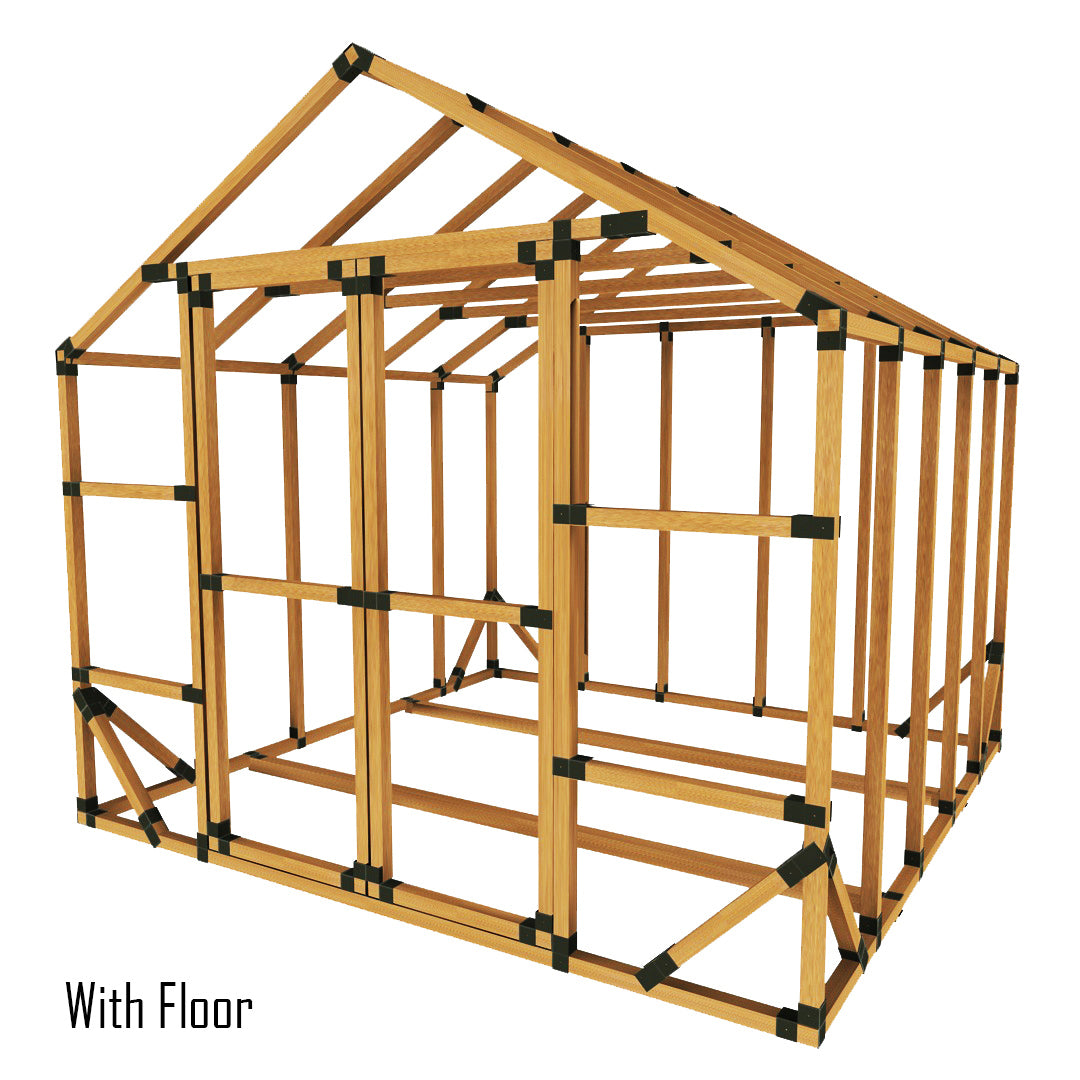 10X12 Standard Storage Shed Kit