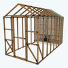 8X16 Chicken/Poultry Coop & Run Kit